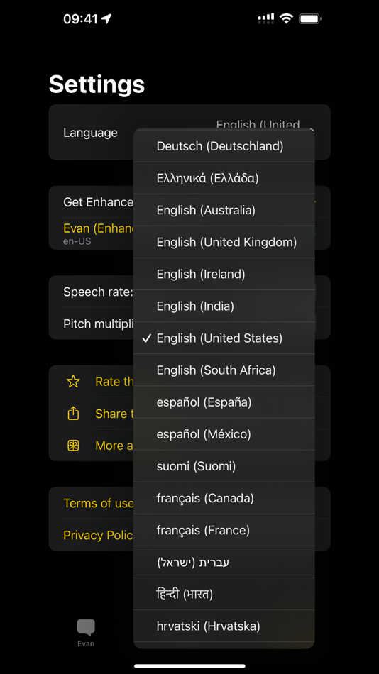 #4. ChatBot Smart Assistant: Evan (iOS) By: Nicolo Stanciu