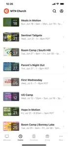 Motion Church App screenshot #2 for iPhone