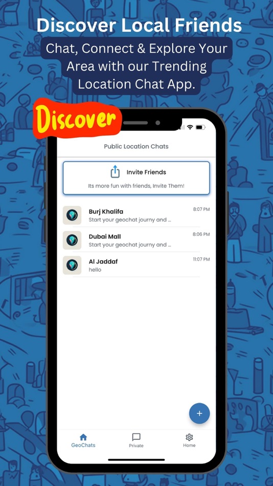 #1. Pulse - Location Chat (iOS) By: Salim Alkaabi