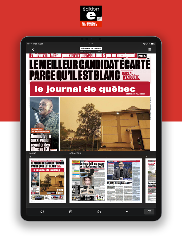Journal de Québec – EÉdition