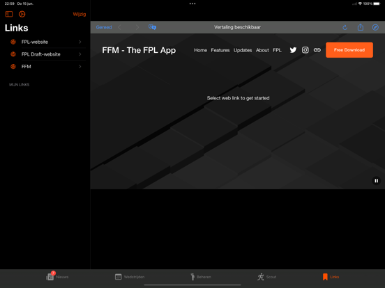 FPL Fantasy Football Manager iPad app afbeelding 9