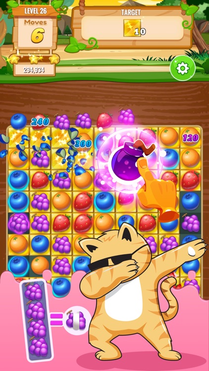 Shiro Sweet Fruit Match 3 Game