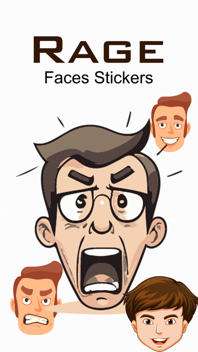 Rage Faces Stickers Pack Screenshot