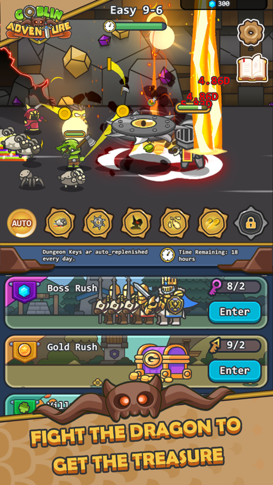 #4. Goblin Adventure - Idle RPG (iOS) By: PANGU GAME GLOBAL LIMITED