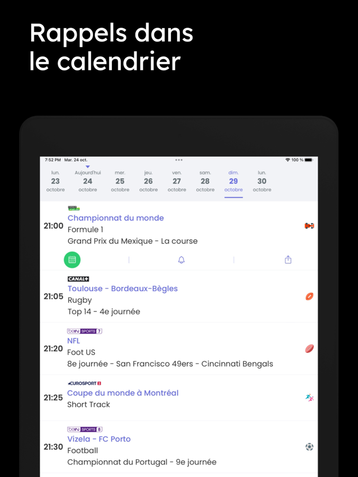 TV Sports - programme sportif