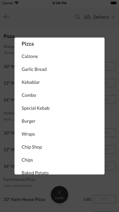 King Kebab & Pizza House Screenshot