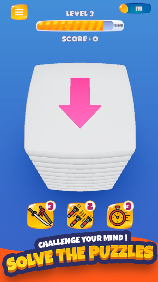 #3. Arrows Stack 3D (iOS) 由: Abdurrahman Nakipoglu
