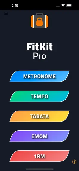 Game screenshot FitKit Pro mod apk