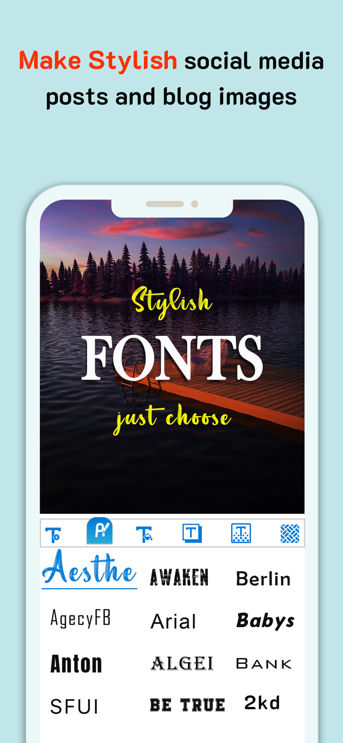 Add text to Photos - Text Art