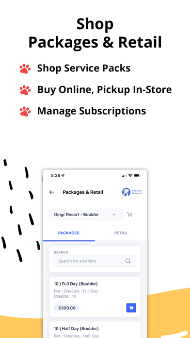 Gingr for Pet Parents Screenshot