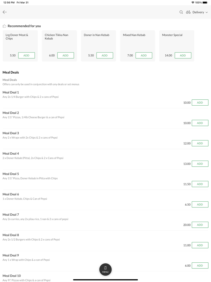 Faisal Asian Cuisine.