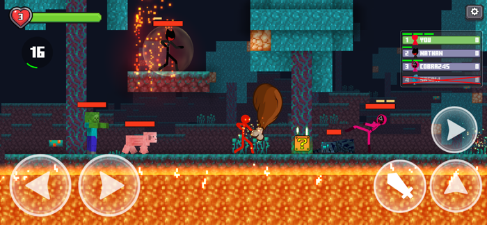 Stickman Combat Arena Battle