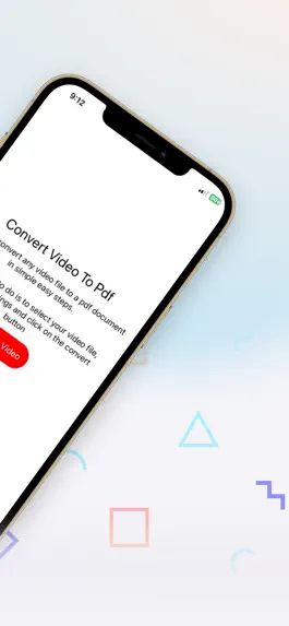 Game screenshot Video To Pdf Converter apk
