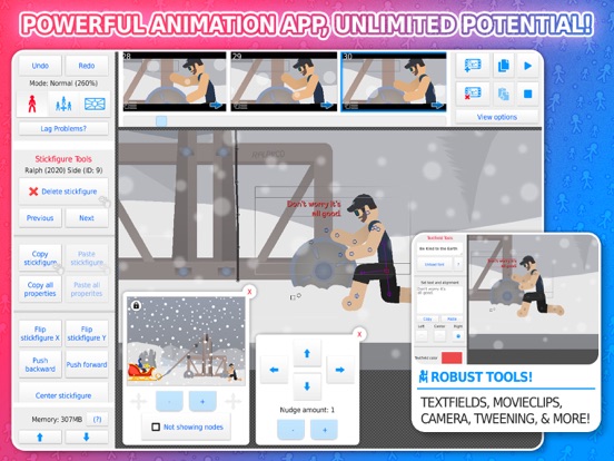 Stick Nodes Pro - Animator iPad app afbeelding 1