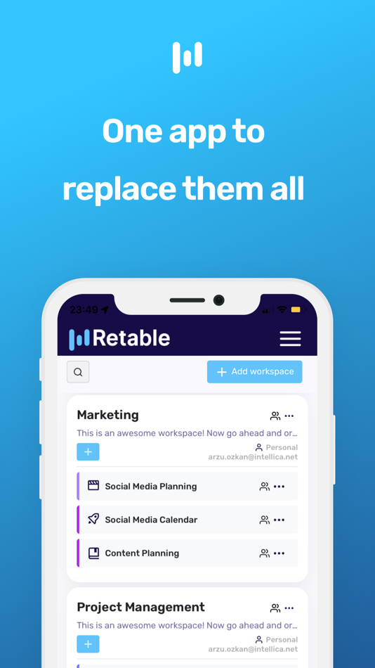 #1. Retable (iOS) 由: Retable Limited