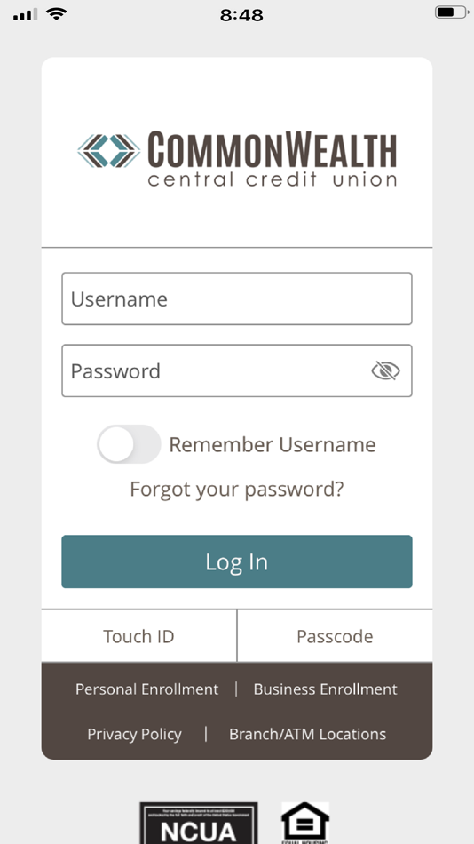 #1. CommonWealth Central CU (iOS) Ved: CommonWealth Central Credit Union