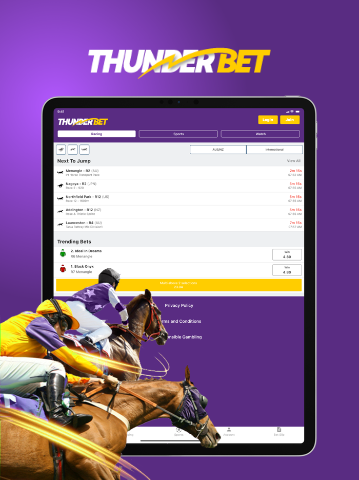 Thunderbet Online Betting App