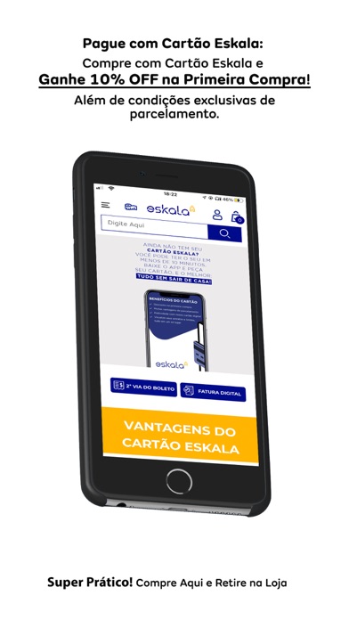 Lojas Eskala - Compre Online Screenshot