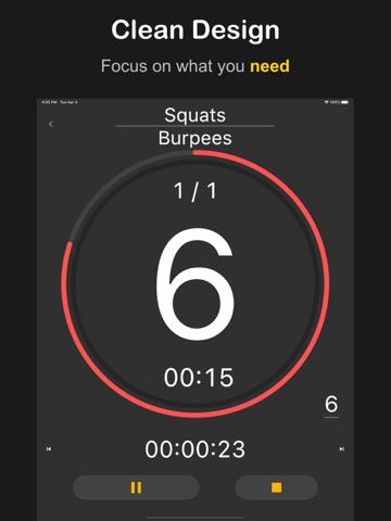 Interval Timer: Custom Workoutのおすすめ画像6