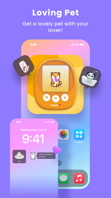 LiveStatus - App for couples Screenshot