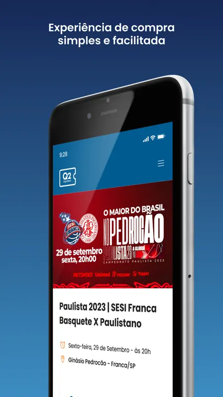 Q2 Ingressos screenshot 4 of 6