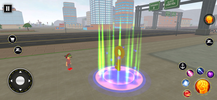 Little Hero Speaker Rope Game