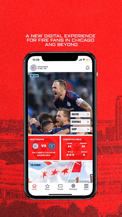 Chicago Fire FC Screenshot