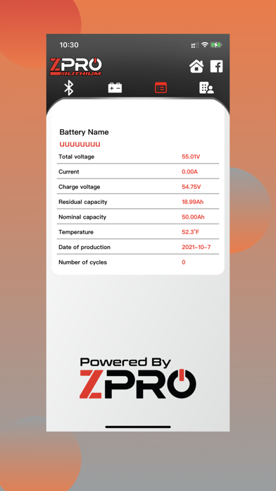 ZPRO Lithium Screenshot