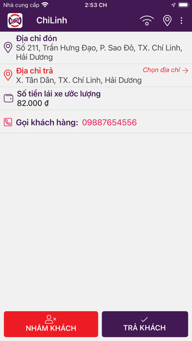 Lái xe 587 Screenshot