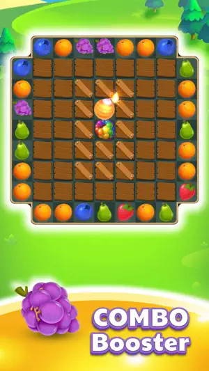 Match 3 games - Fruit match screenshot 4
