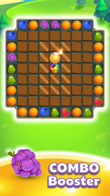 Match 3 games - Fruit match screenshot-3
