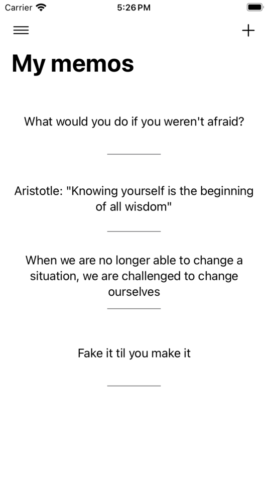 #1. Memo Widget Flow (iOS) De: Pavel Ivanov