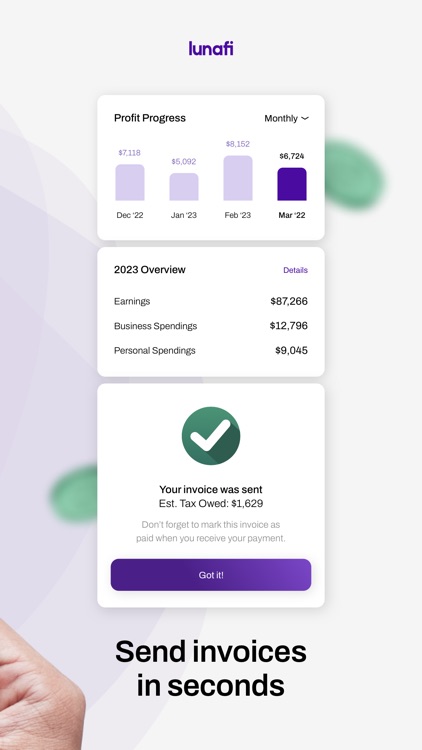 Lunafi - 1099 Tax Write-offs