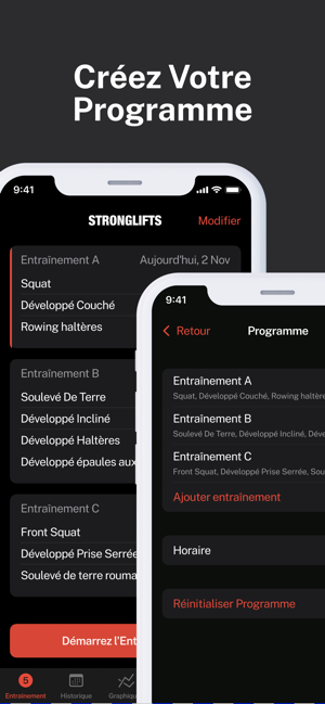 ‎StrongLifts Entrainement Force Capture d'écran
