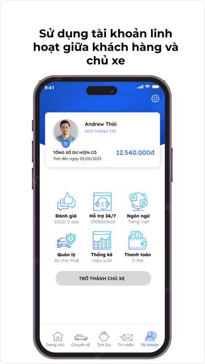 Sigo - Thuê xe tự lái screenshot-5