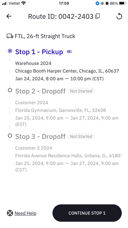 WARP Carrier - Driver