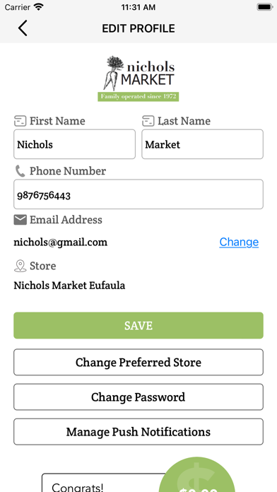 Nichols Market OK Screenshot
