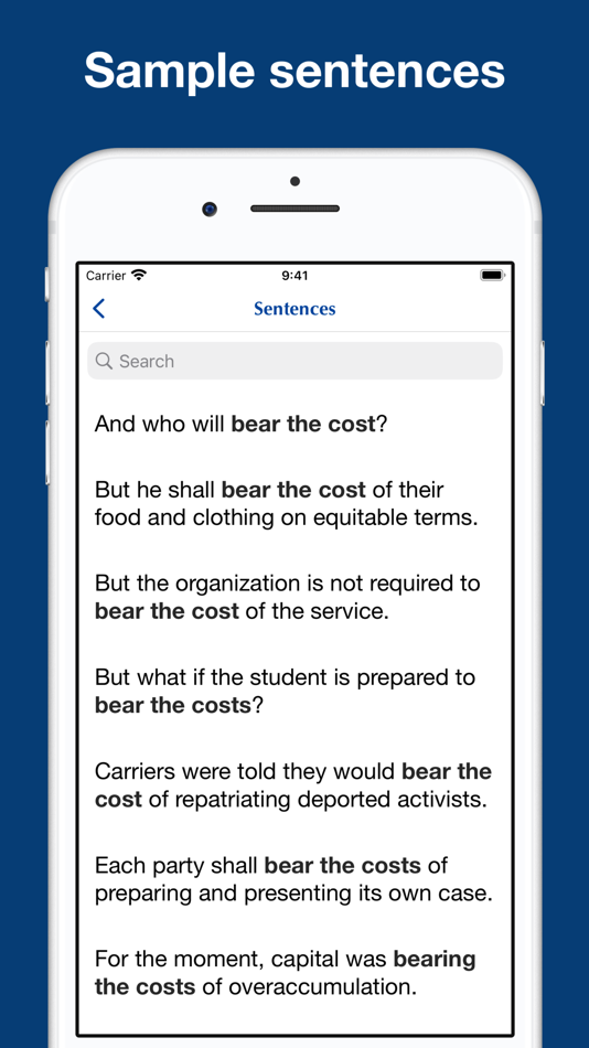 #6. Collocations for IELTS test (iOS) 由: Bui Hoai Trang