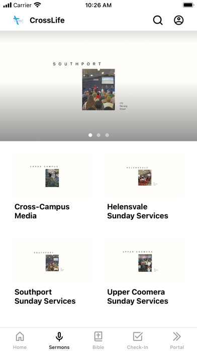 CrossLife - a baptist church Screenshot