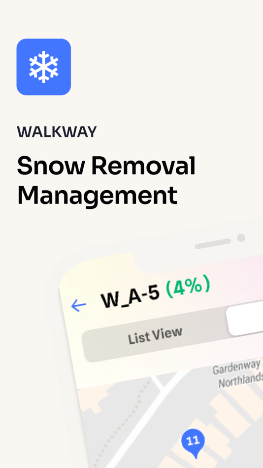 #1. SnowNav (iOS) 由: Worry Free Snowblowing