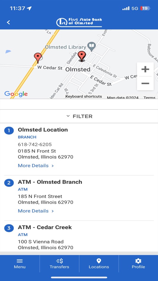 #4. First State Bank of Olmsted (iOS) 由: First State Bank of Olmsted