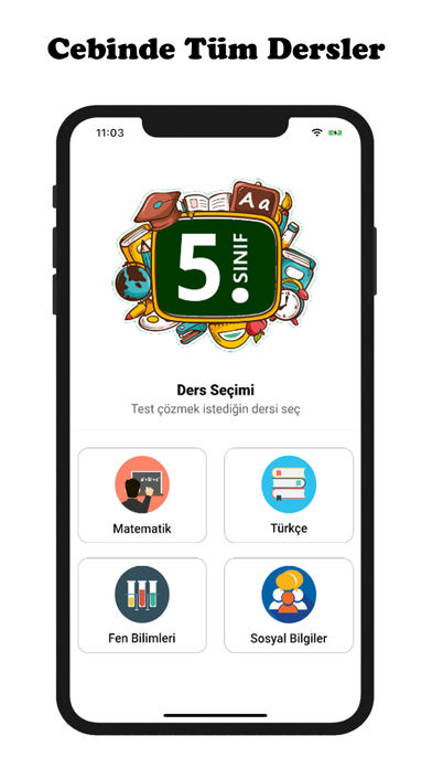 5.Sınıf Tüm Dersler Screenshot