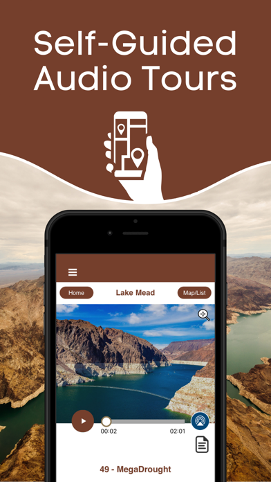 Lake Mead Self-Guided GPS Tour Screenshot