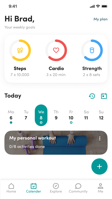 Habyt Training Club Screenshot
