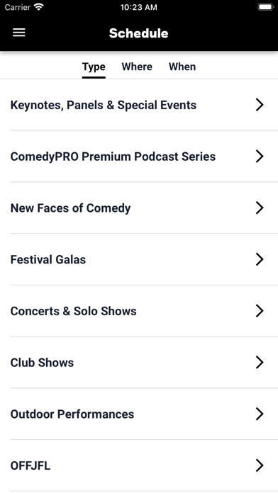 JFL ComedyPRO Screenshot