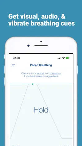 Game screenshot Paced Breathing Trainer apk