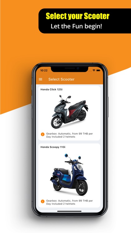 Scooter Rental Chiang Mai screenshot-3