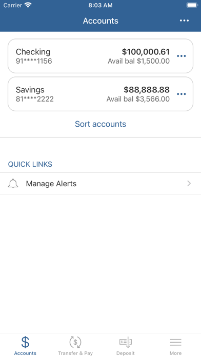 Camp Grove State Bank Personal Screenshot