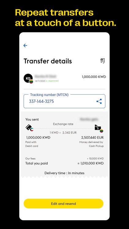 Western Union Send Money KW screenshot-8