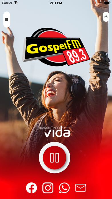 Rádio Gospel FM 89,3 Screenshot